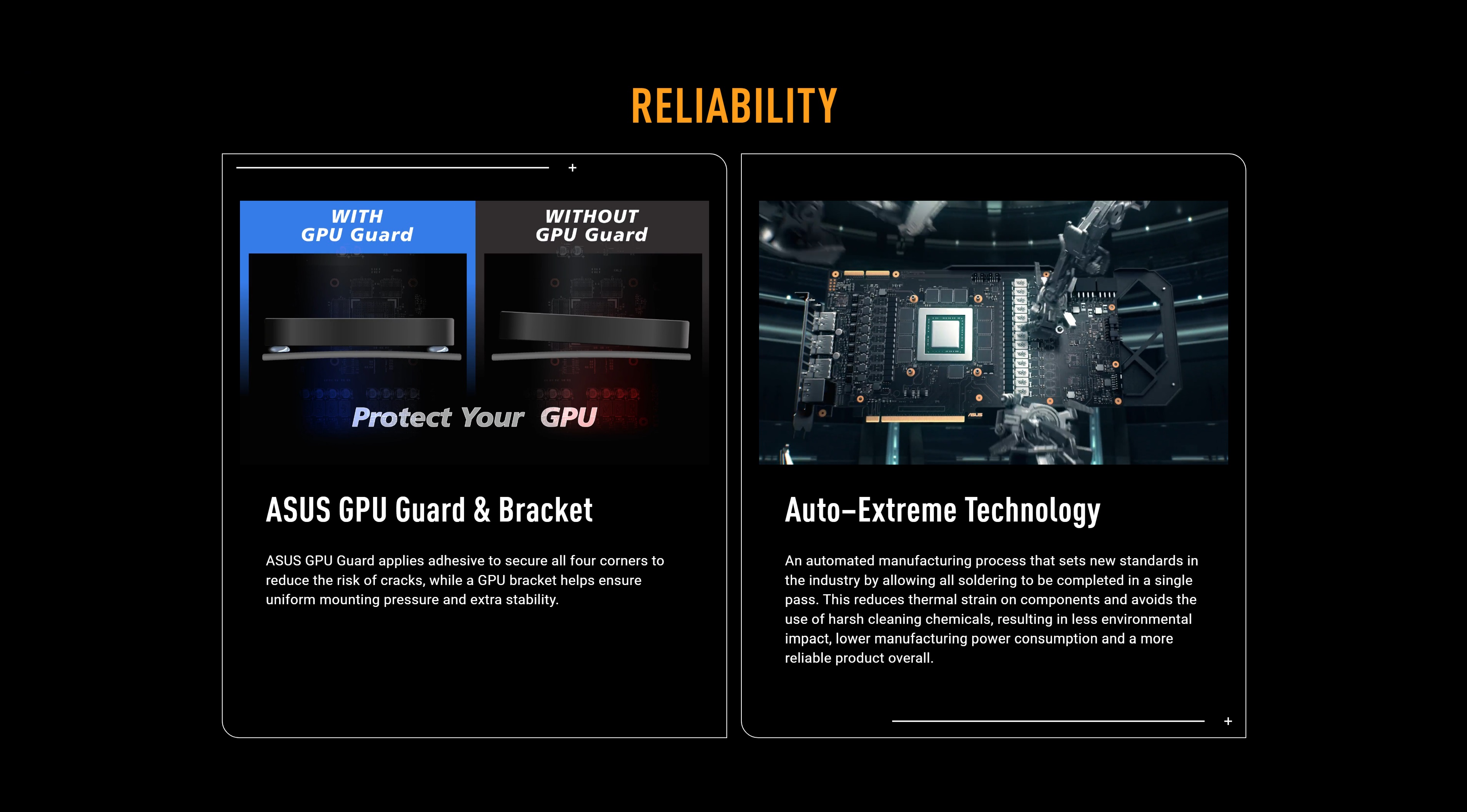 A large marketing image providing additional information about the product ASUS GeForce RTX 5080 TUF Gaming OC 16GB GDDR7 - Additional alt info not provided